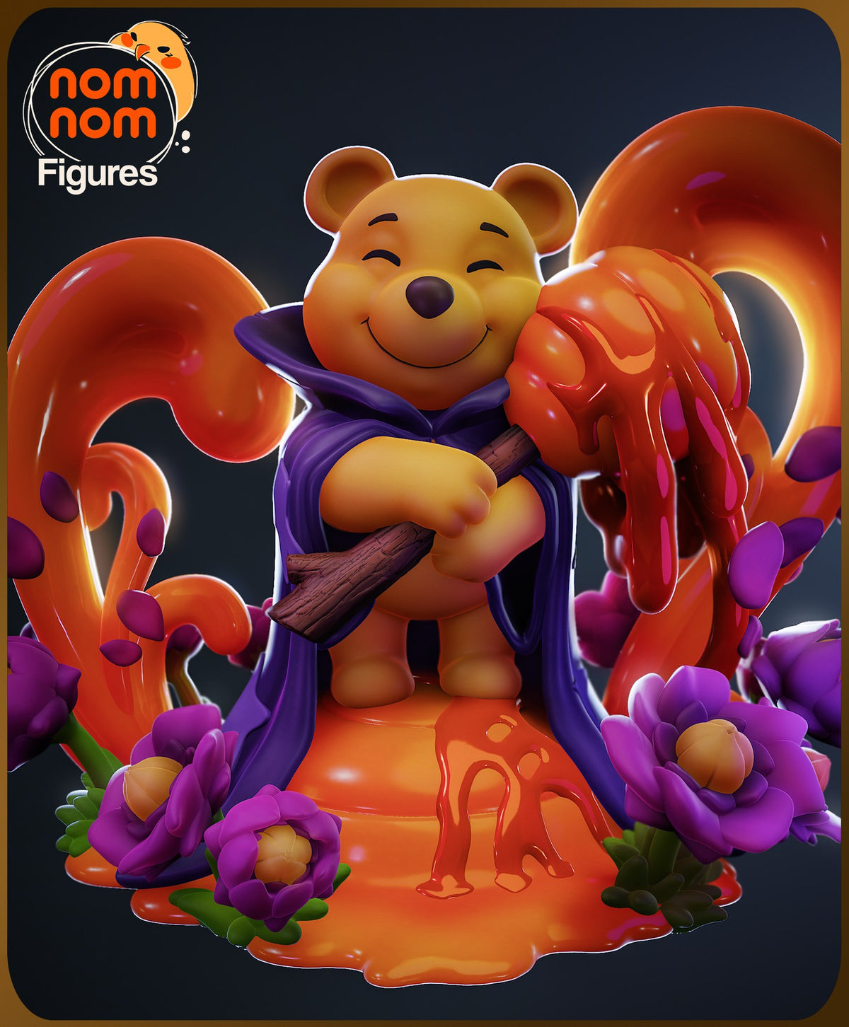 Winnie the Pooh (Lorcana) resin figure