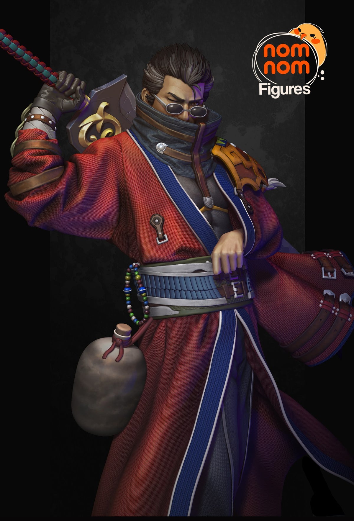 Auron resin figure