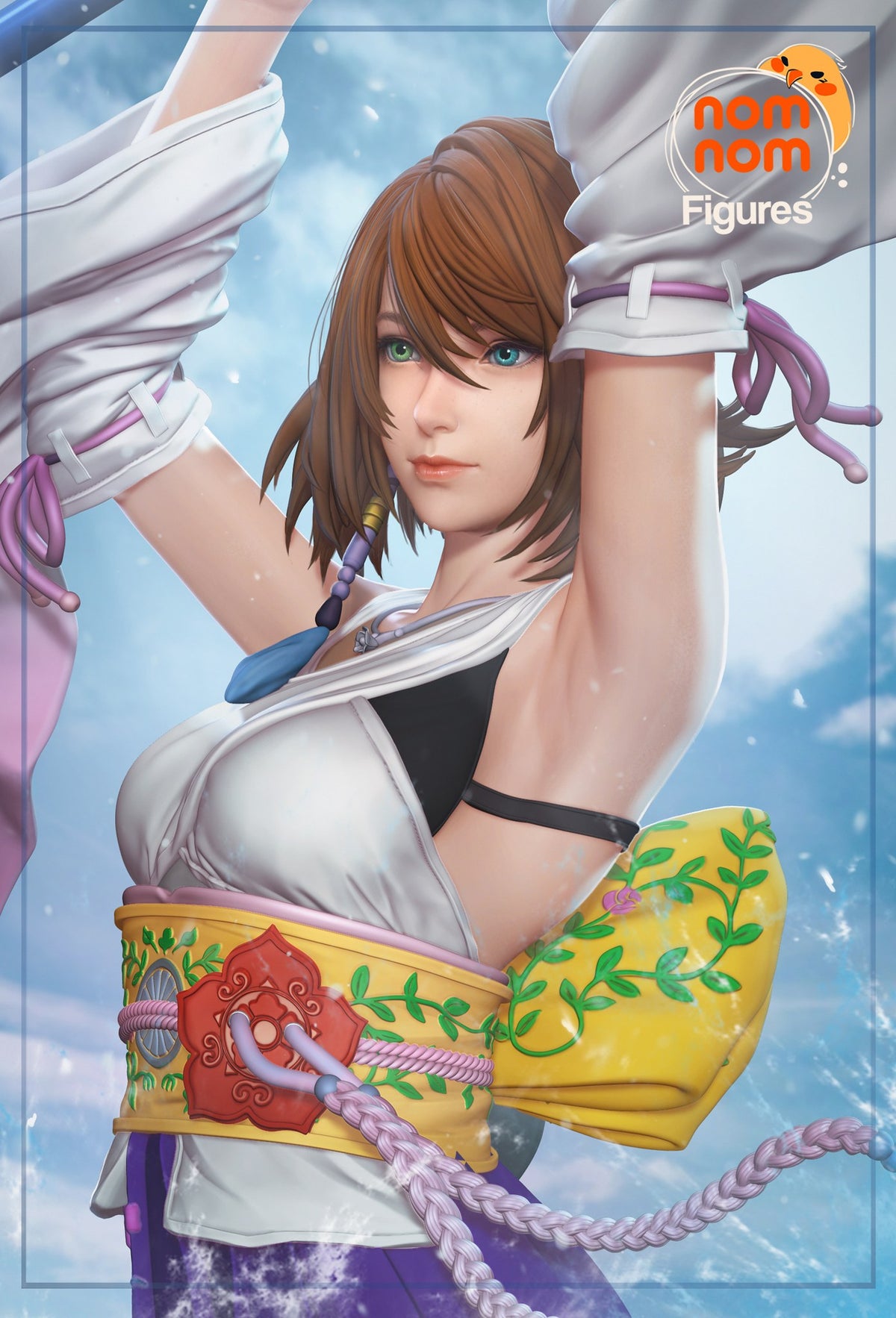 Yuna resin figure
