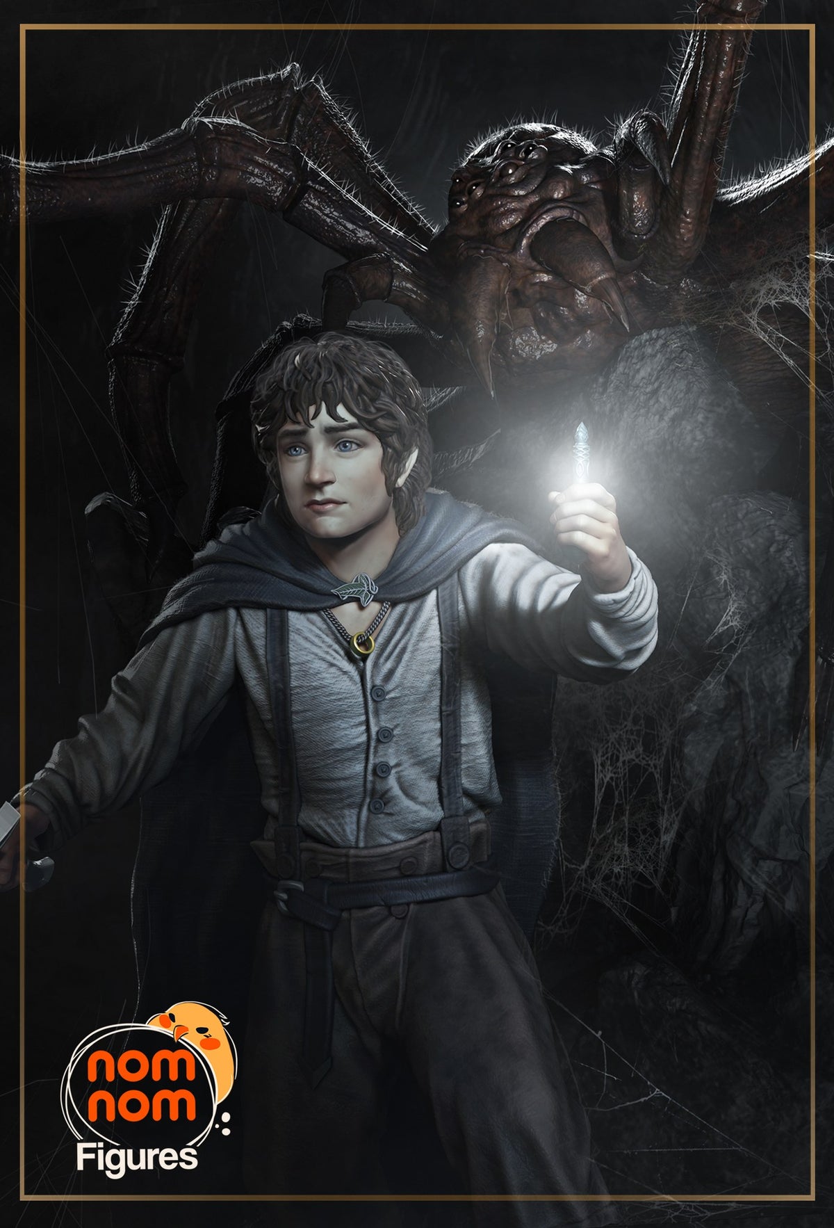 Frodo Baggins resin figure