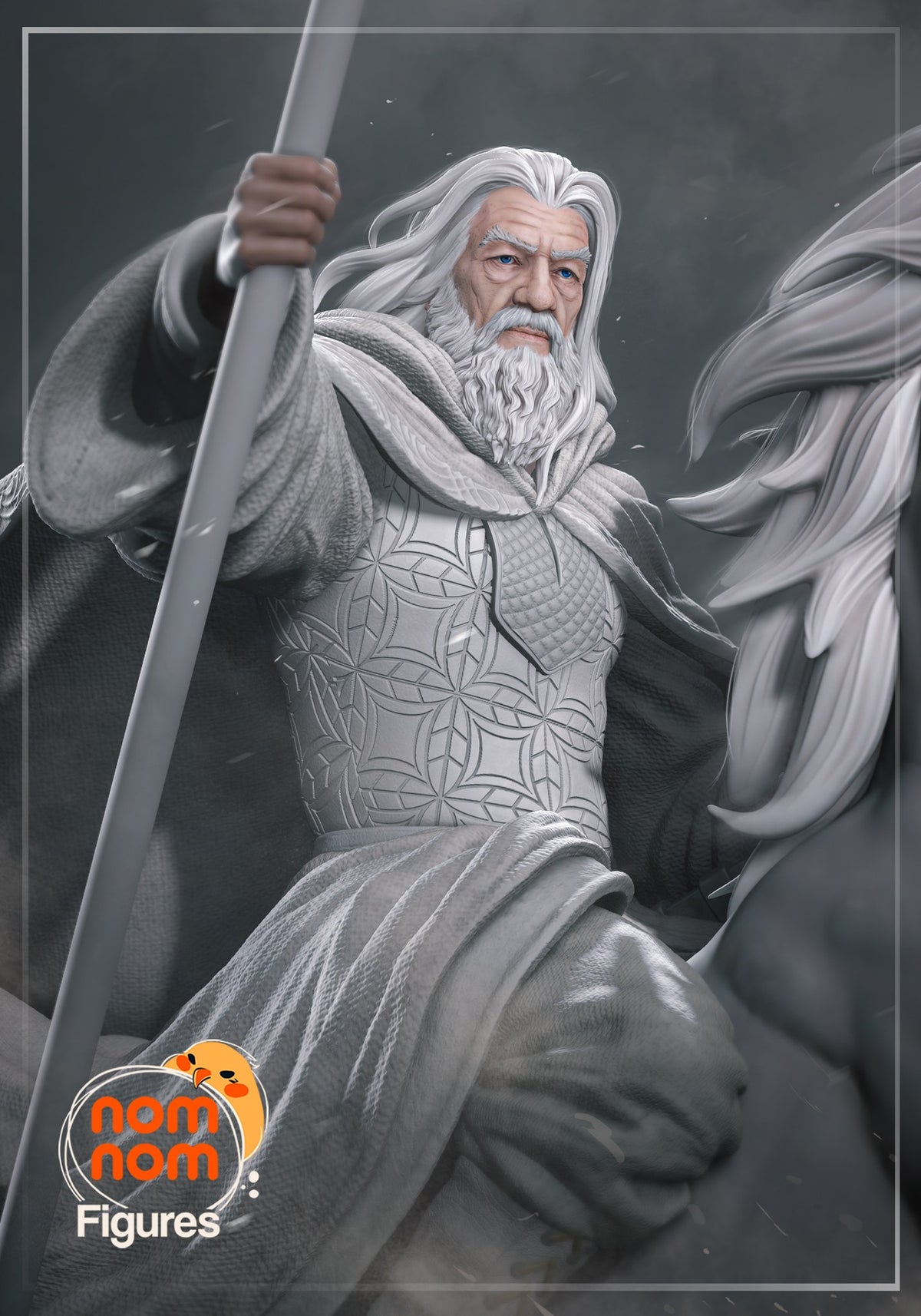 Gandalf the White resin figure