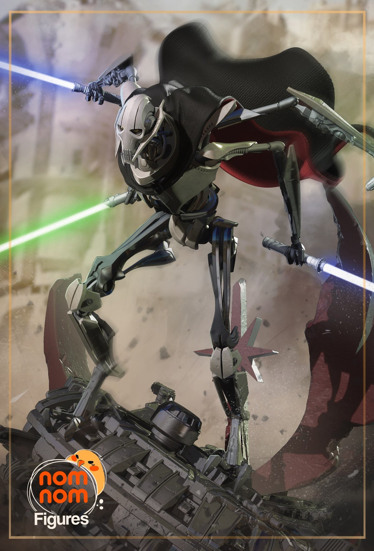 General Grievous resin figure