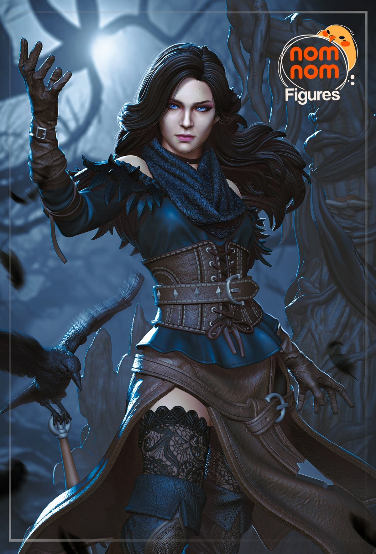 Yennefer resin figure