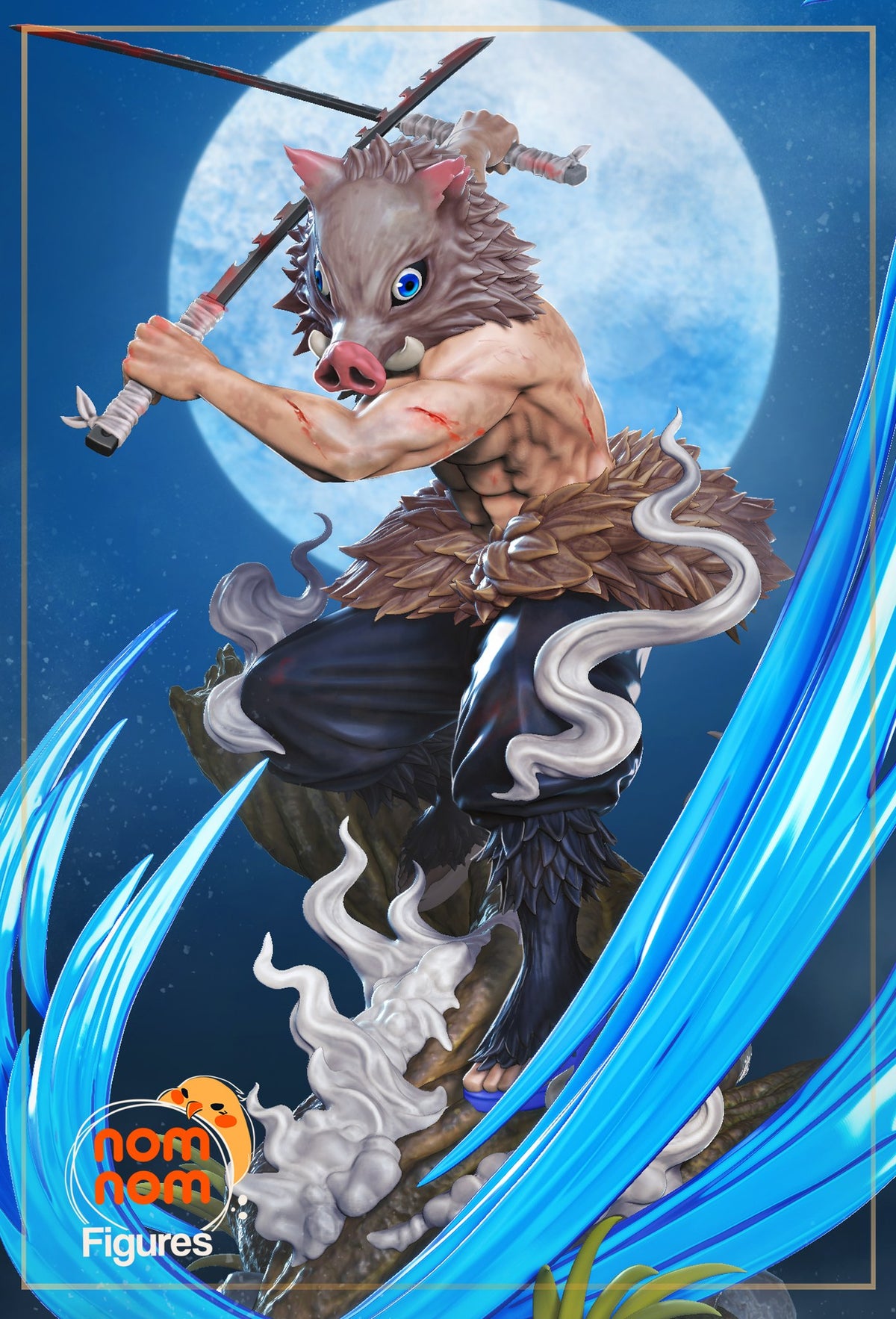 Inosuke resin figure