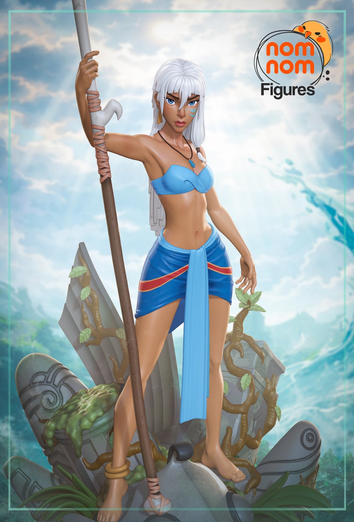Kida resin figure