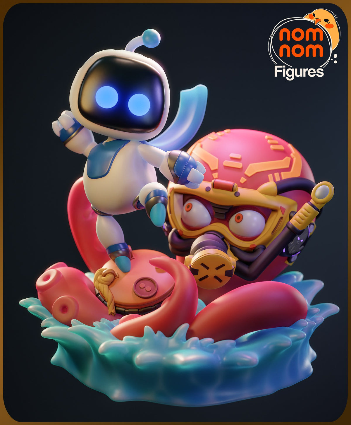 Astro Bot resin figure