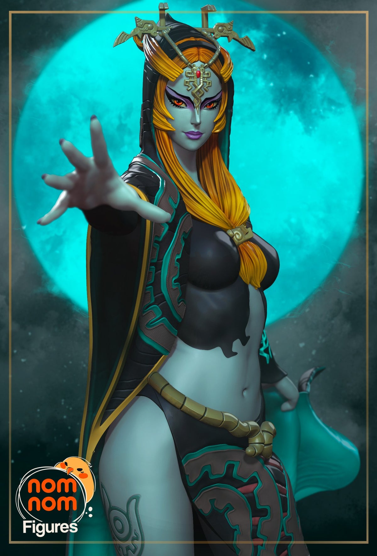 Midna resin figure