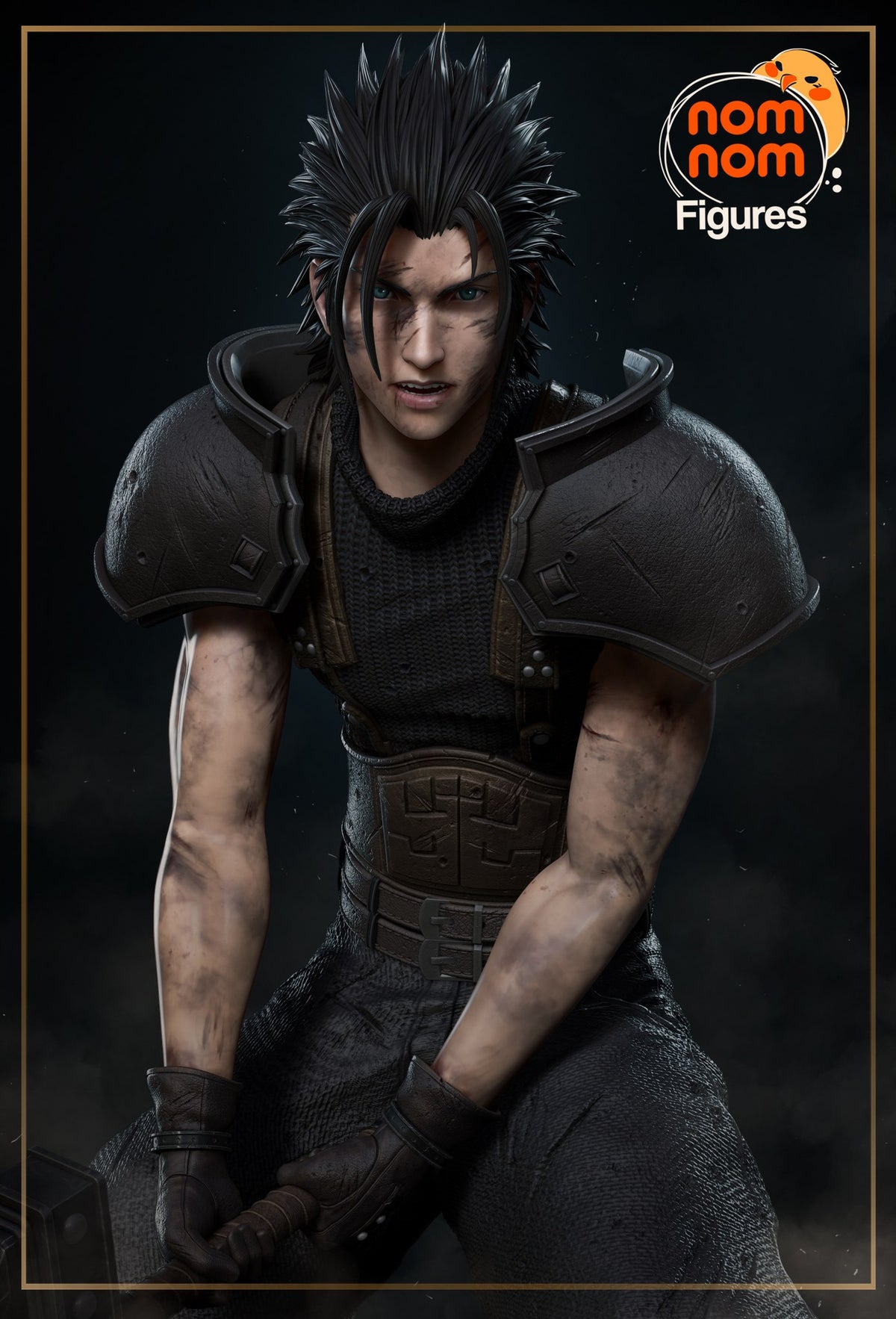 Zack Fair resin figure