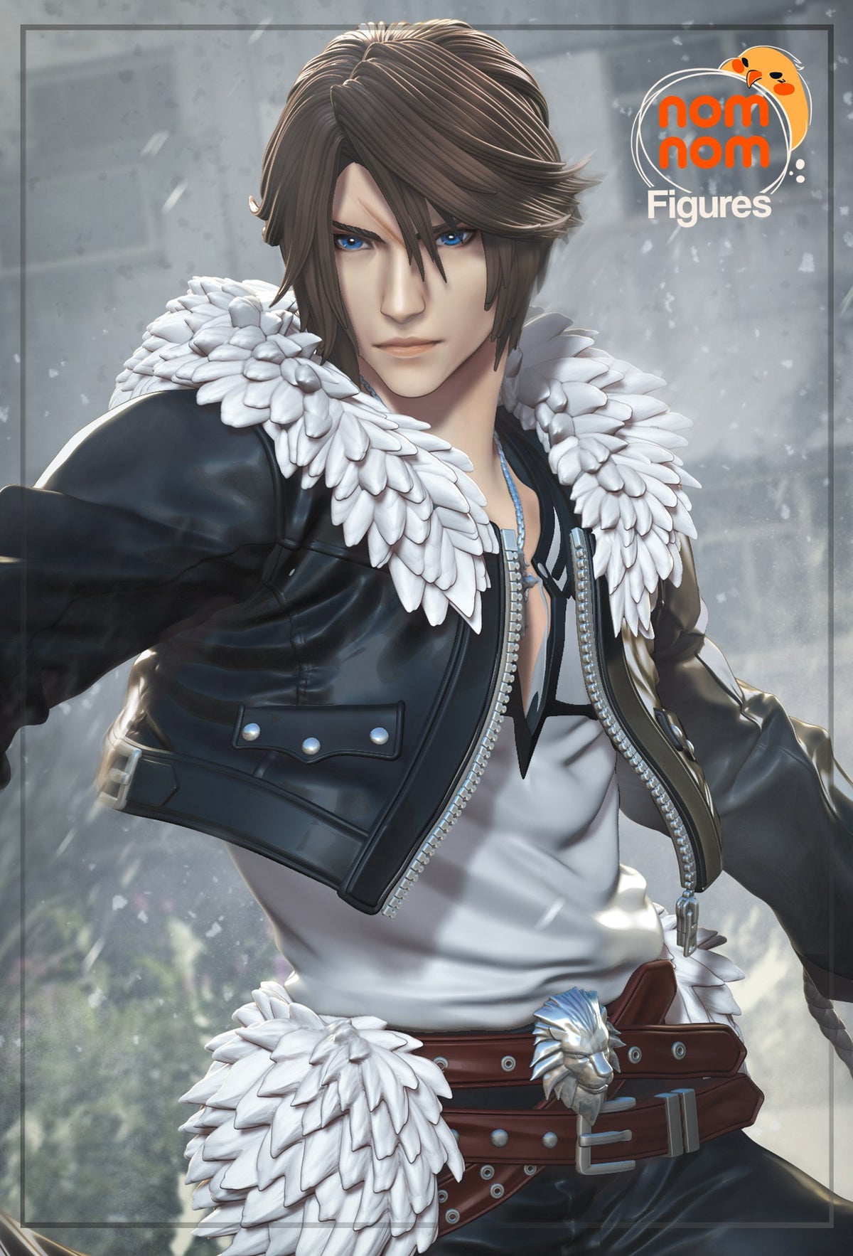 Squall Leonhart resin figure