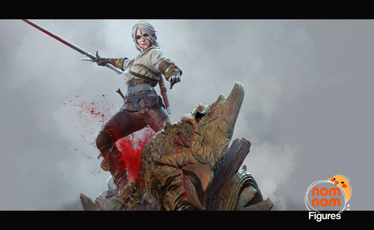 Ciri resin figure