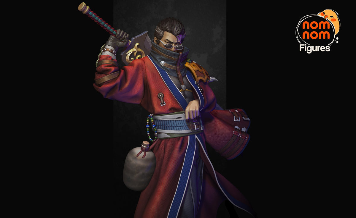 Auron resin figure