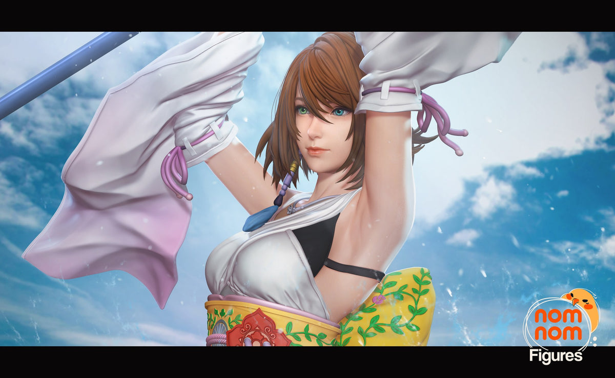 Yuna resin figure