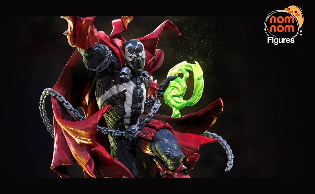 Spawn resin figure