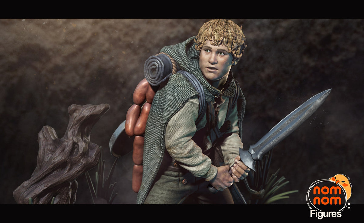 Samwise Gamgee resin figure