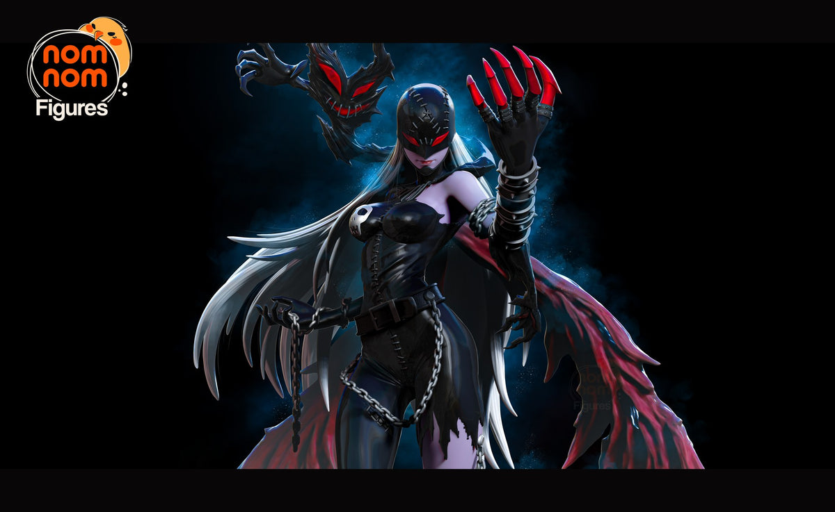 Lady Devimon resin figure