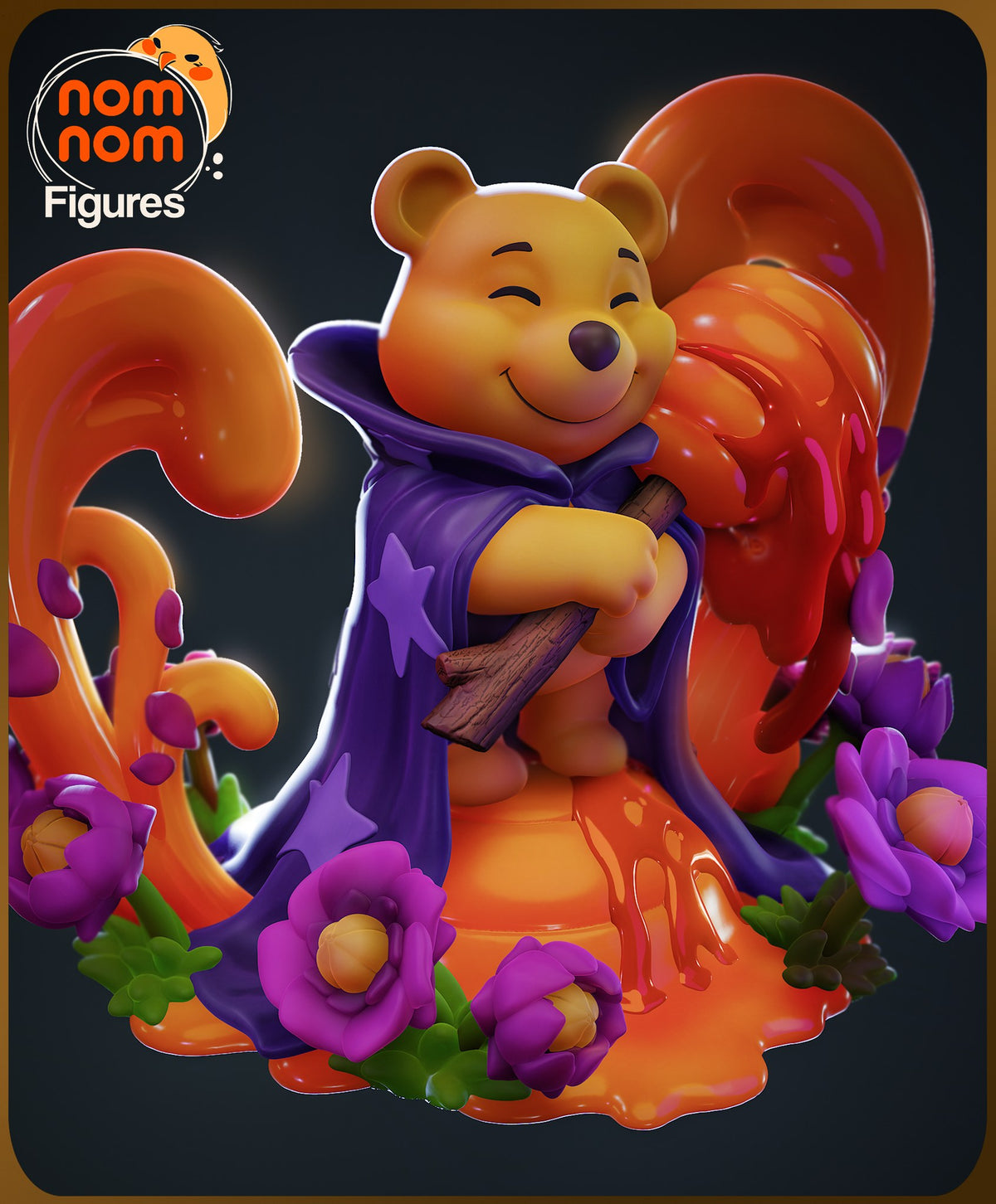 Winnie the Pooh (Lorcana) resin figure