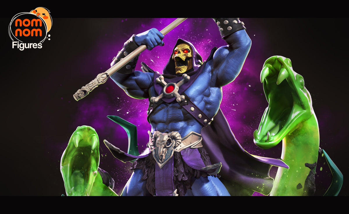 Skeletor resin figure