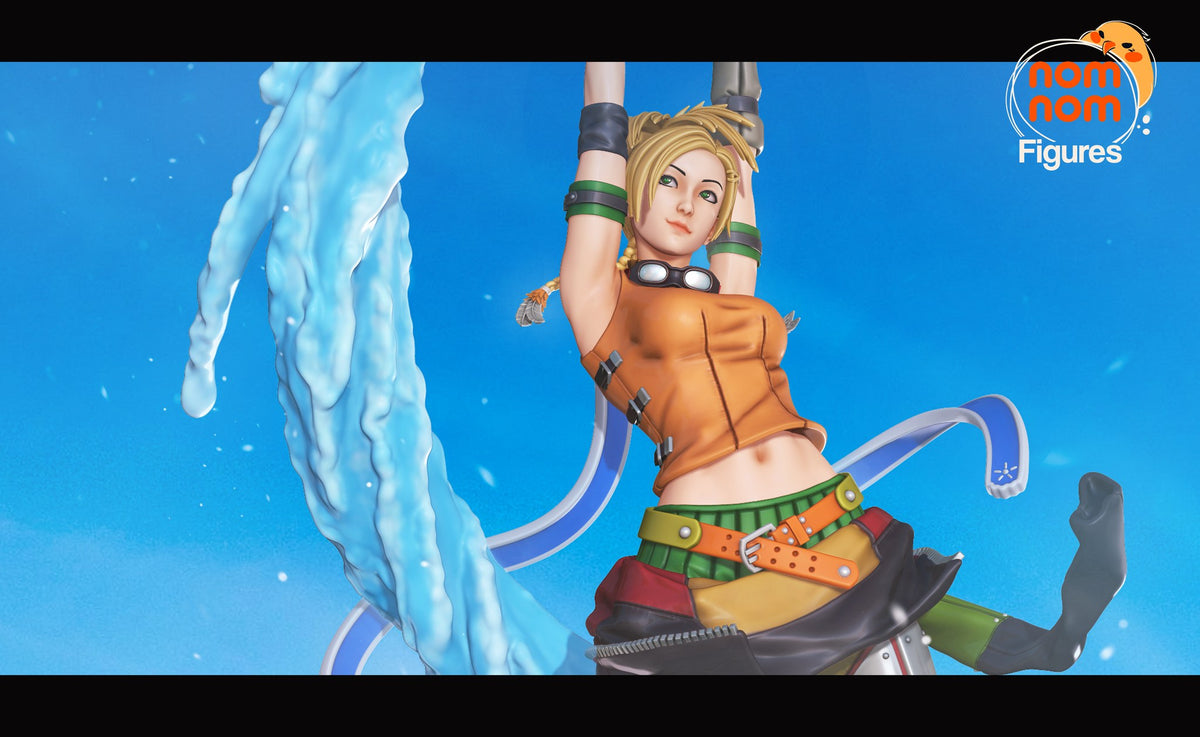 Rikku resin figure