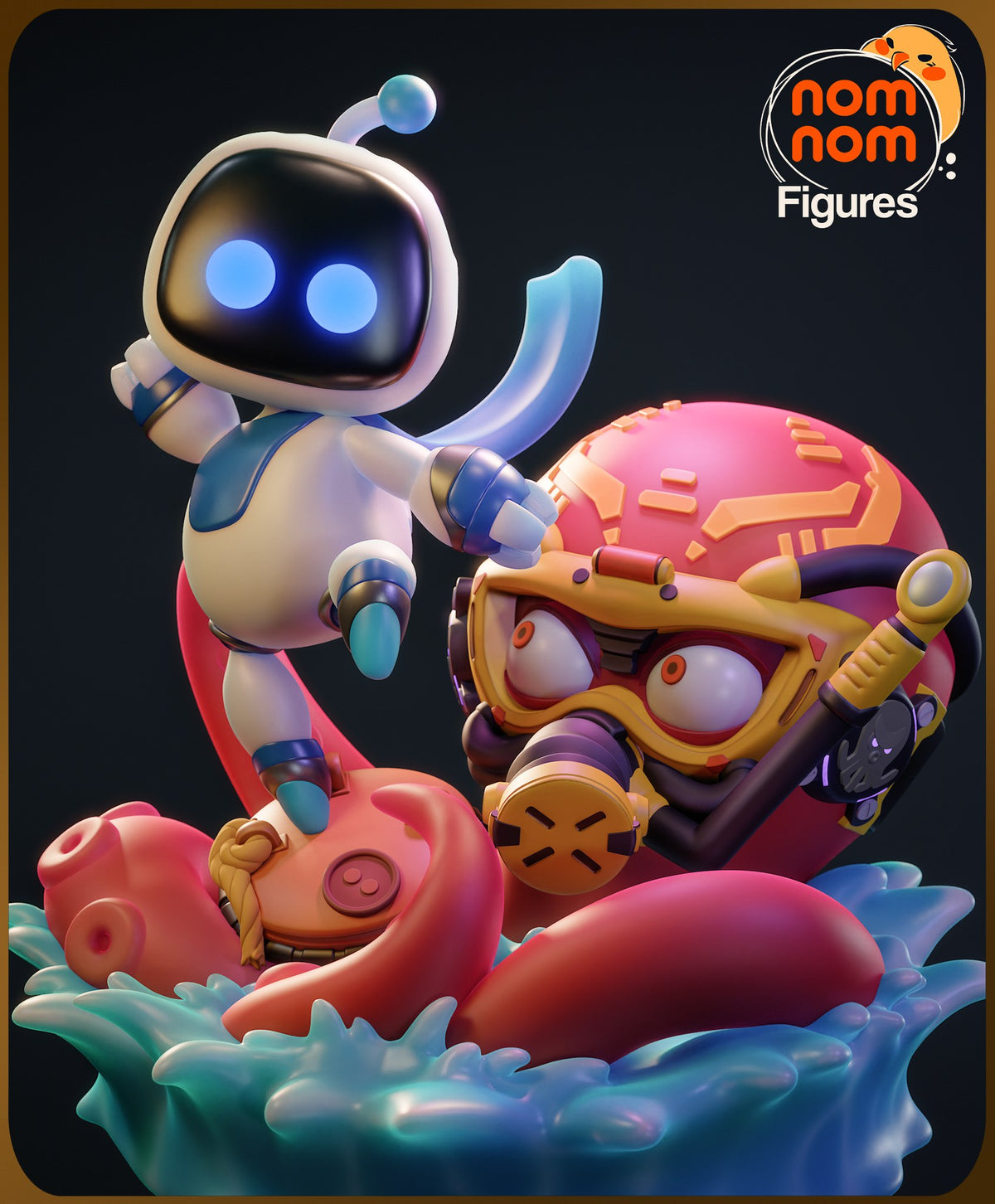 Astro Bot resin figure