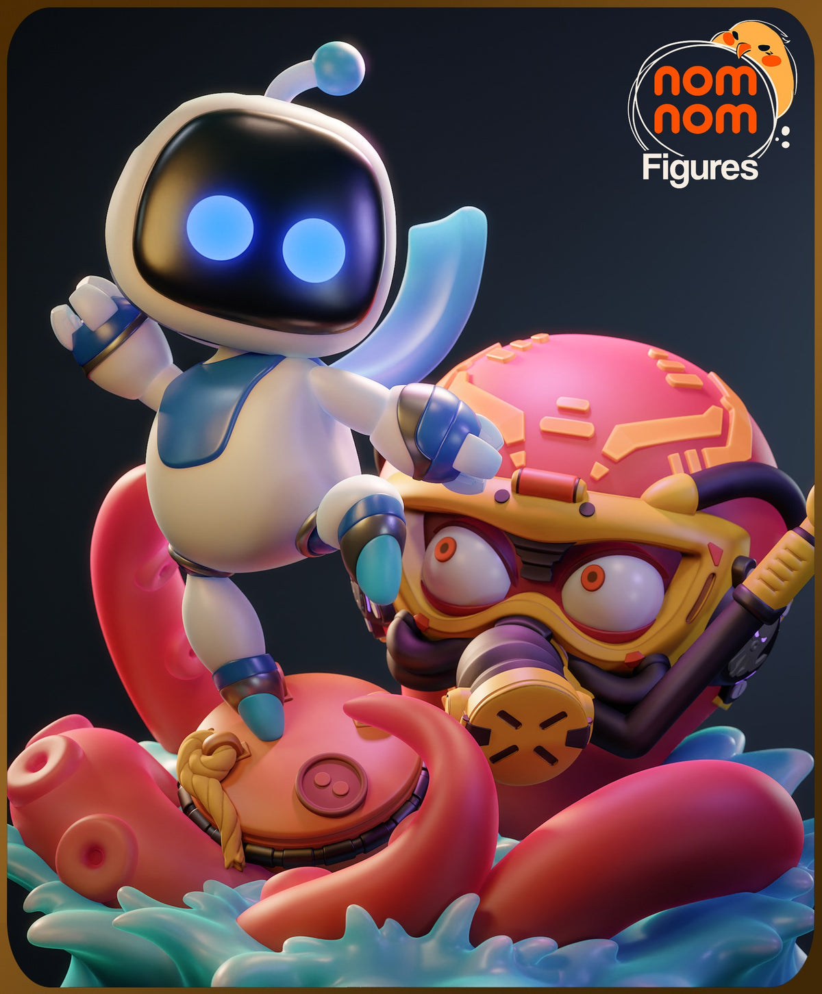 Astro Bot resin figure