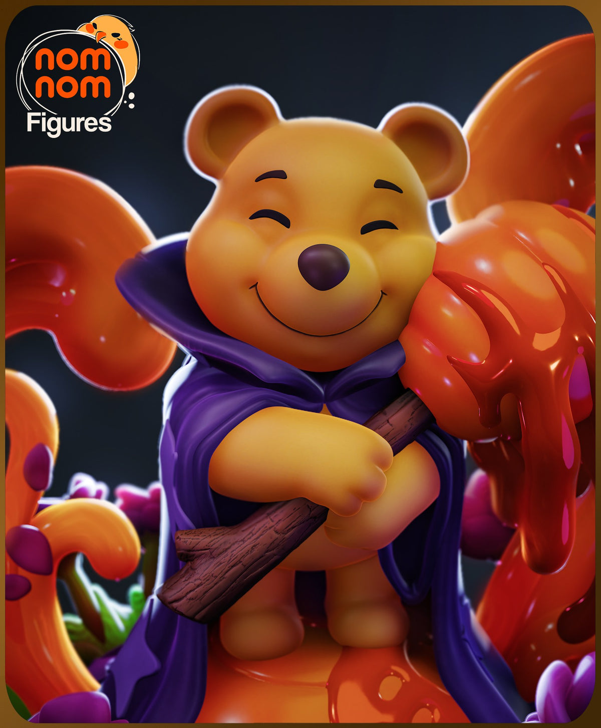 Winnie the Pooh (Lorcana) resin figure