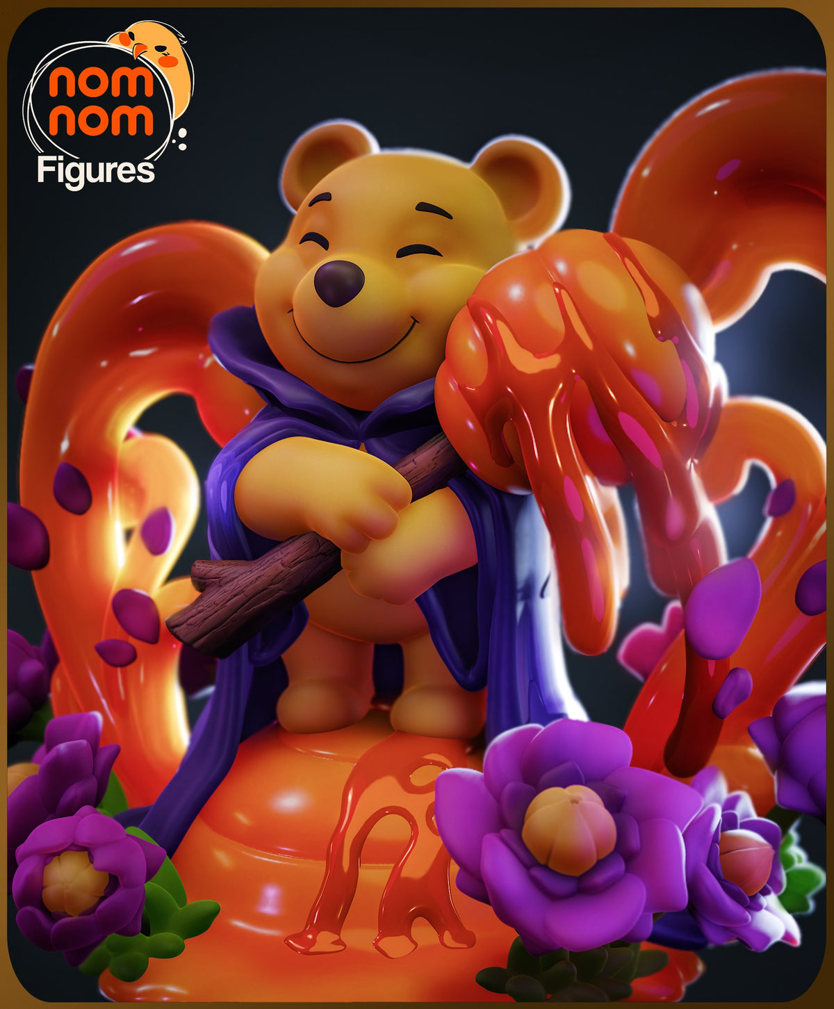 Winnie the Pooh (Lorcana) resin figure