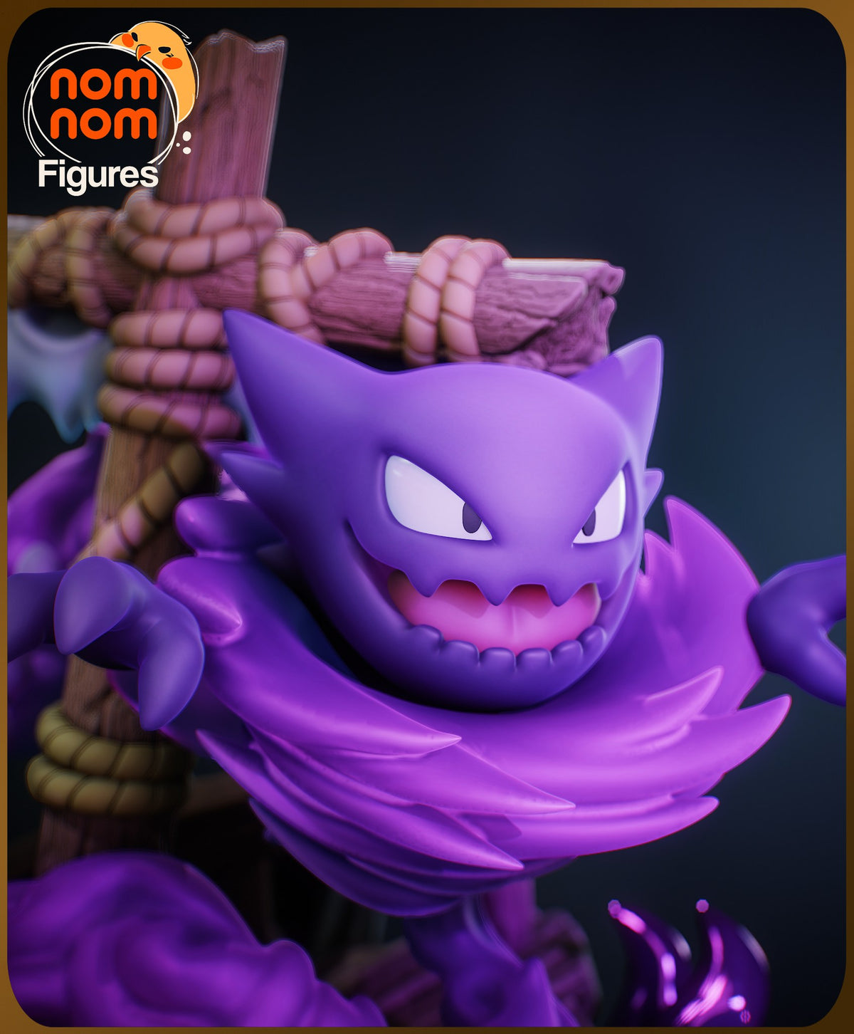 Ghost Pokémon Diorama resin figure