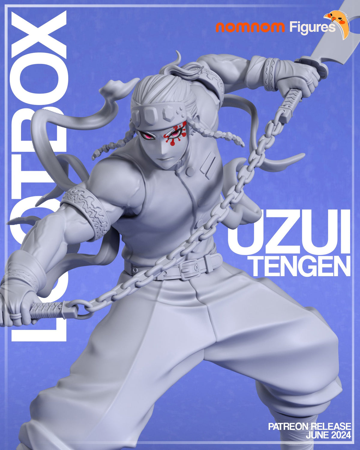 Tengen Uzui resin figure