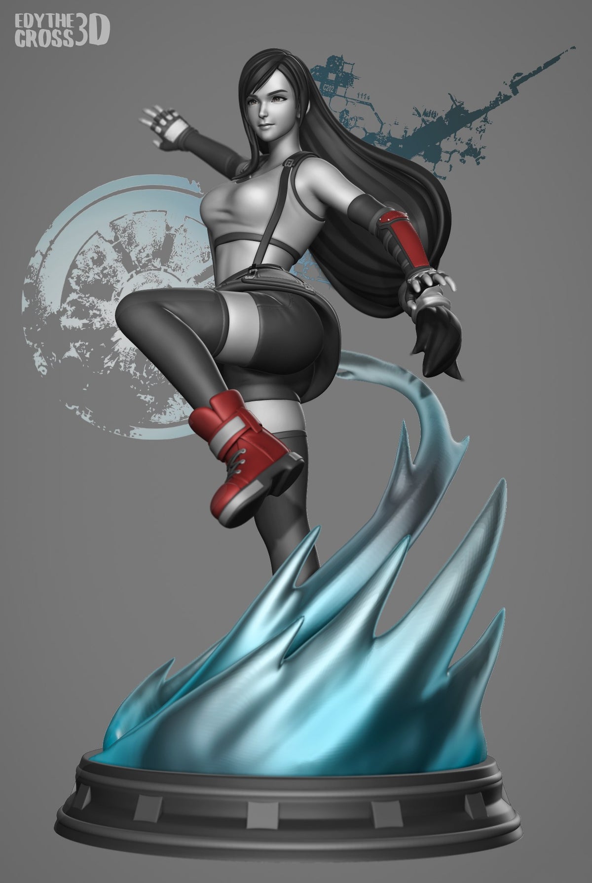 Tifa Lockhart resin figure