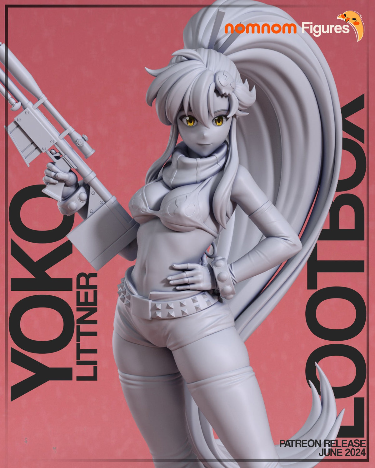 Yoko Littner resin figure