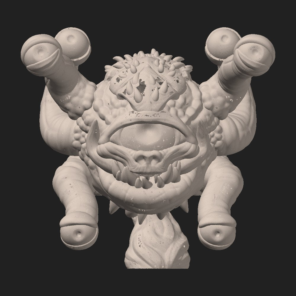 Beholder resin figure