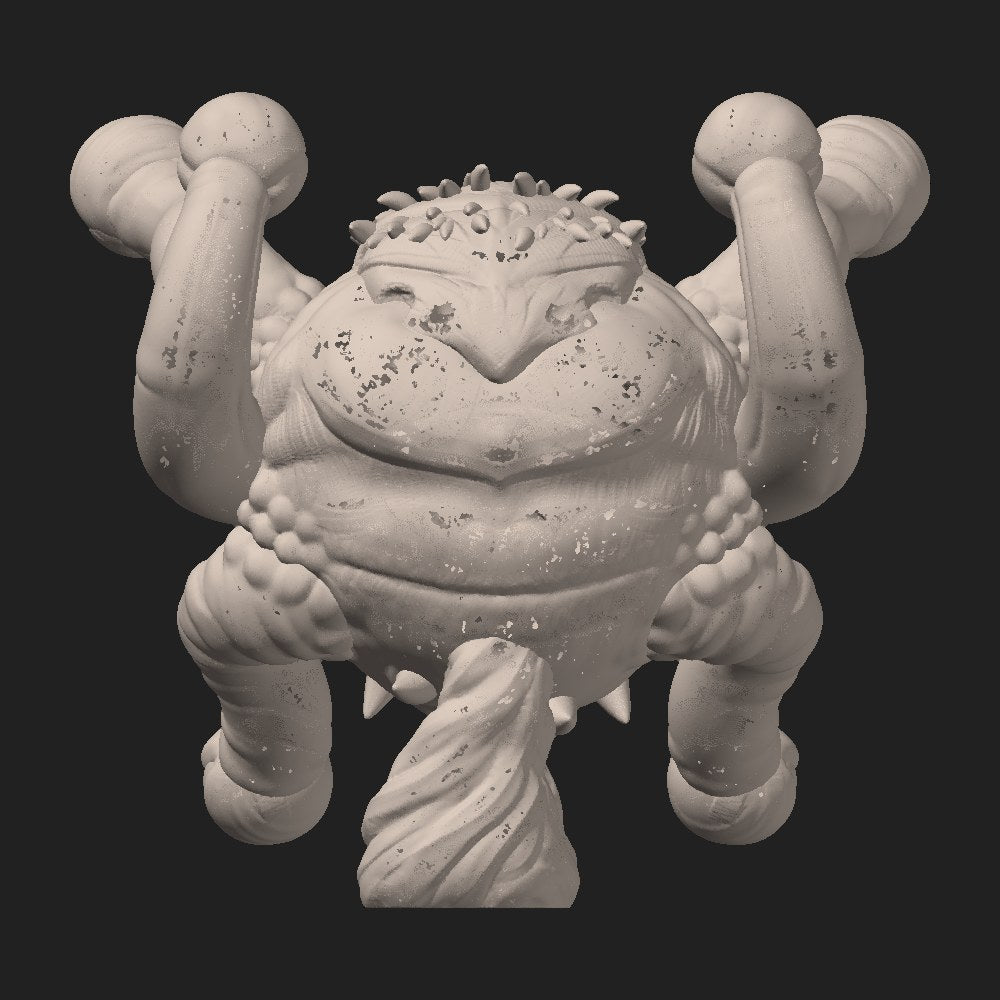Beholder resin figure