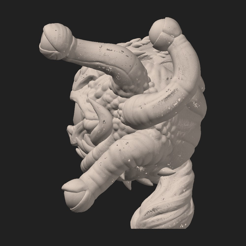 Beholder resin figure