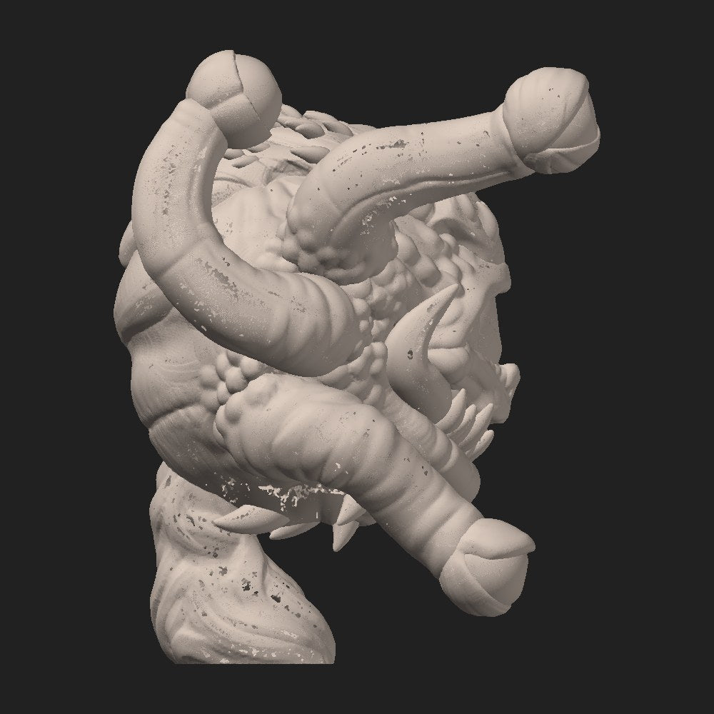 Beholder resin figure