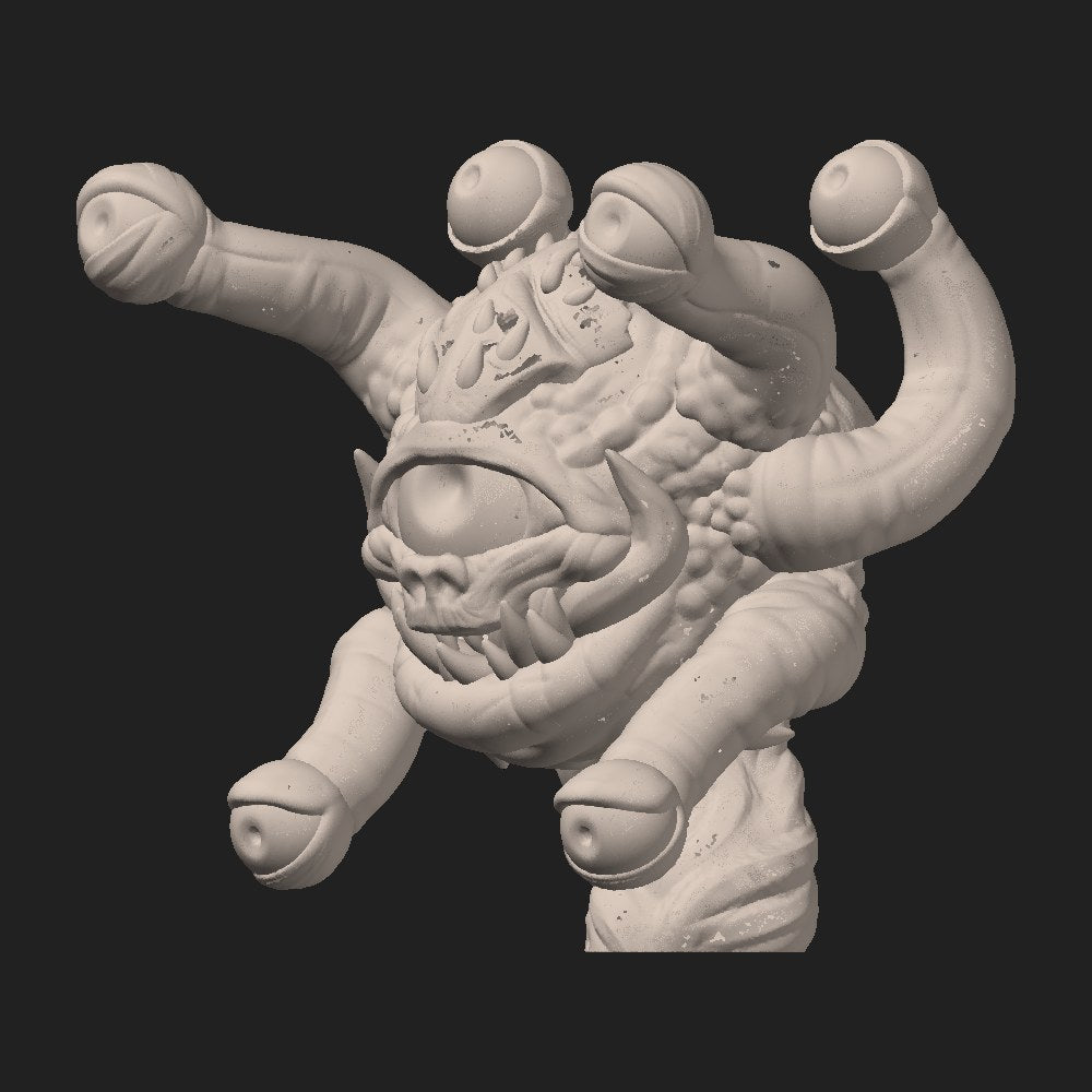 Beholder resin figure
