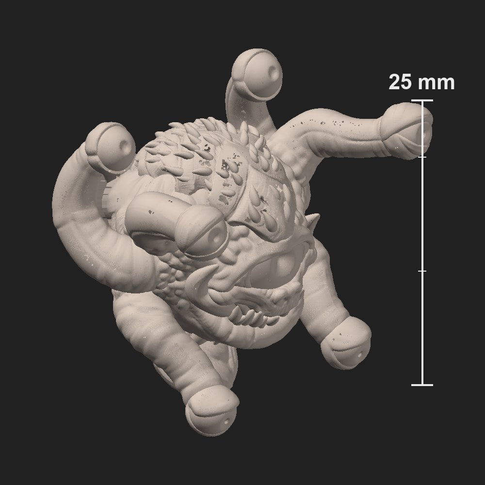 Beholder resin figure