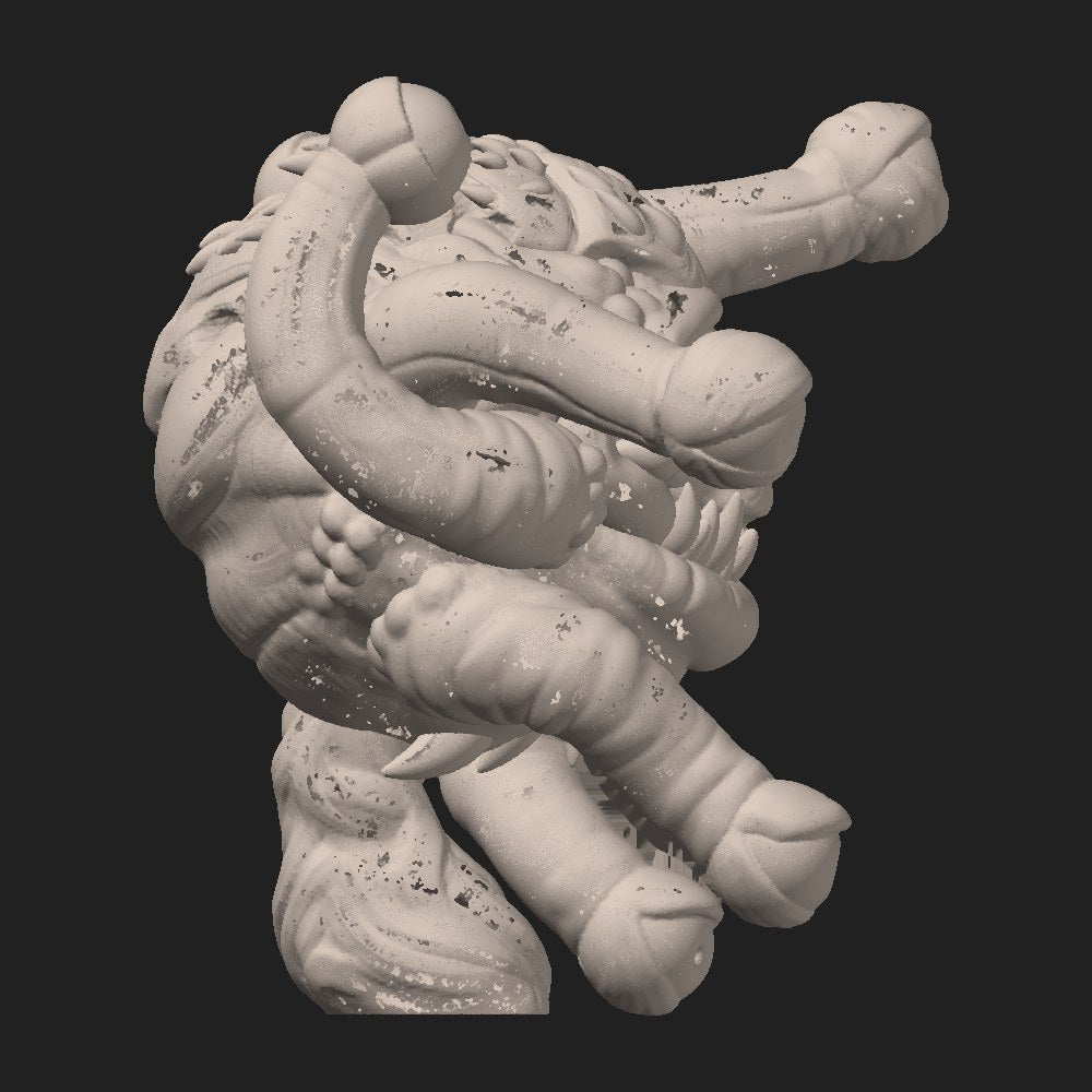 Beholder resin figure