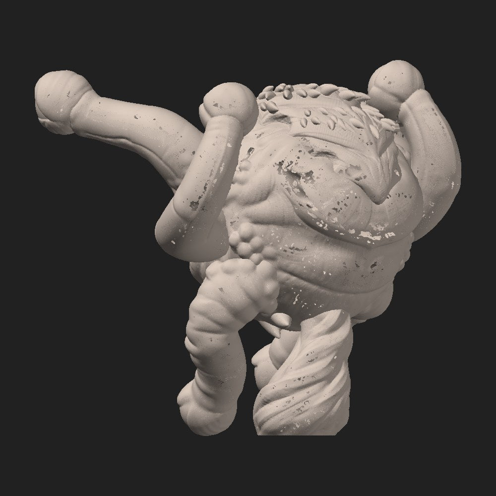 Beholder resin figure