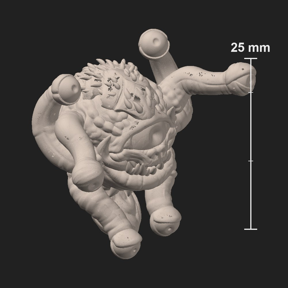 Beholder resin figure