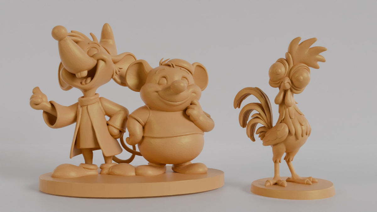 Fairytale Foxes Best Friends (18-Piece Set) resin figure