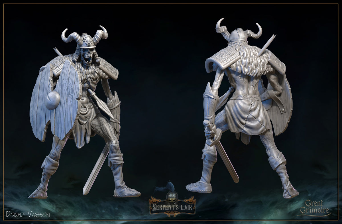 Bodalf Varsson resin figure