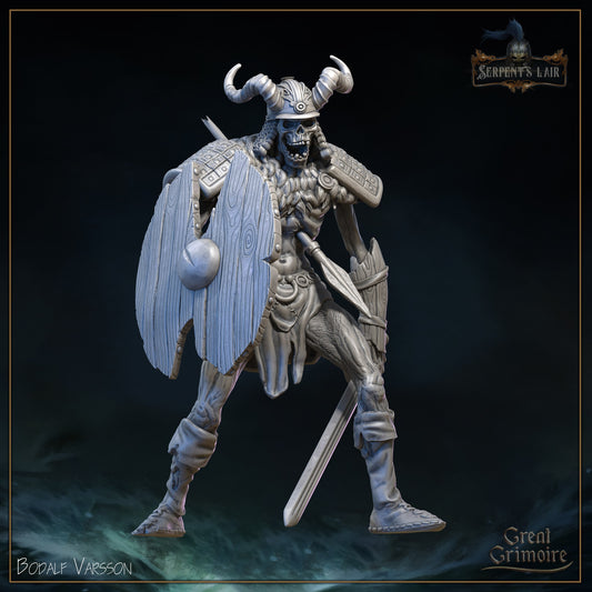 Bodalf Varsson resin figure