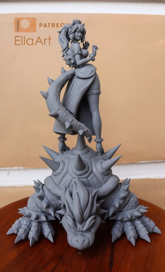 Bowsette resin figure