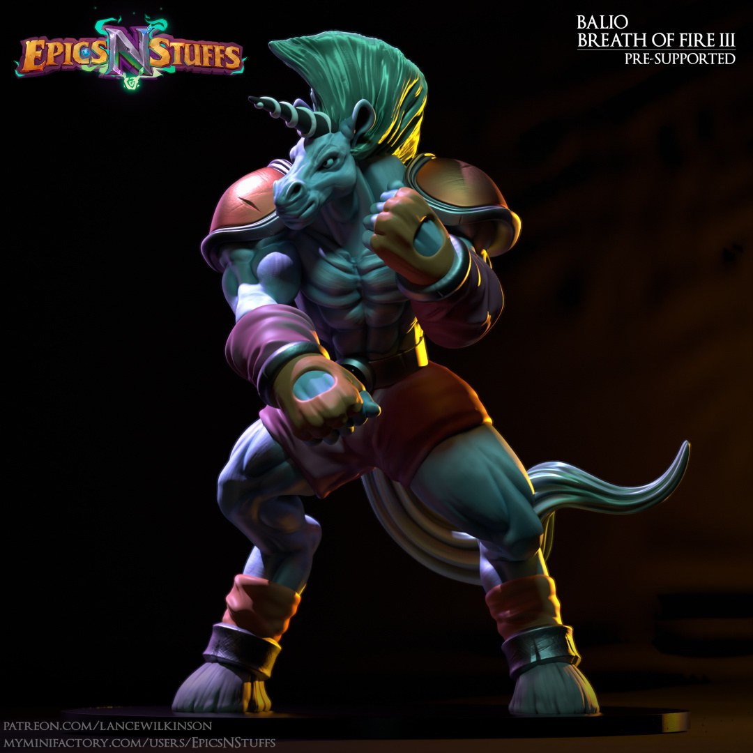Balio resin figure