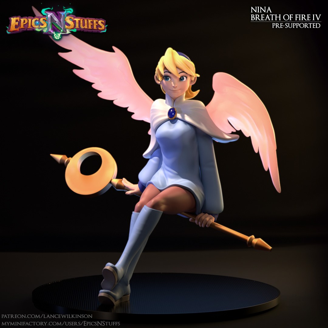 Nina resin figure