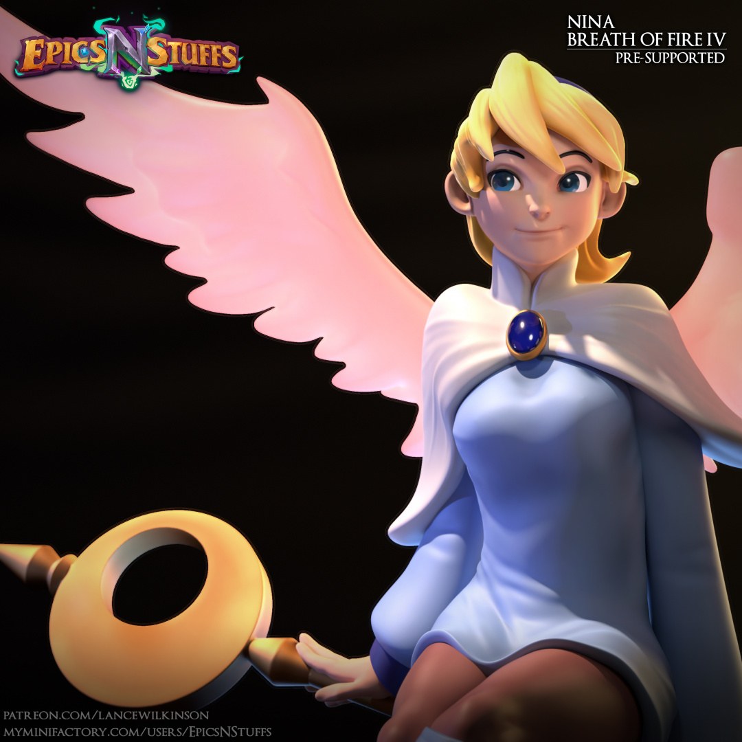 Nina resin figure