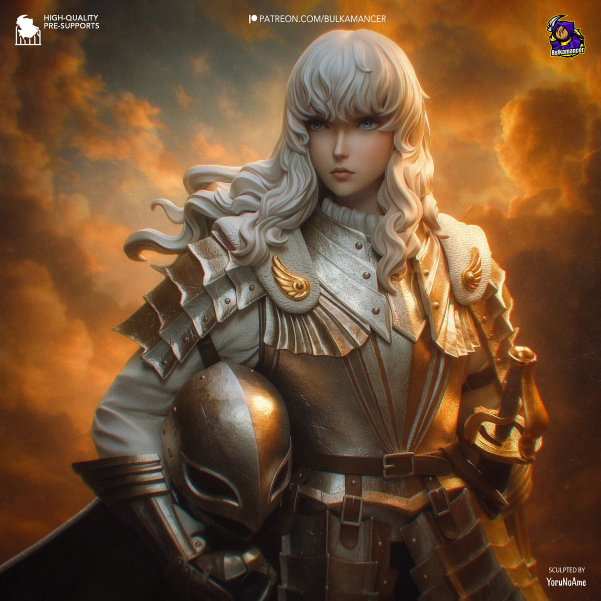Griffith Option 1 Plain/Simple Base resin figure