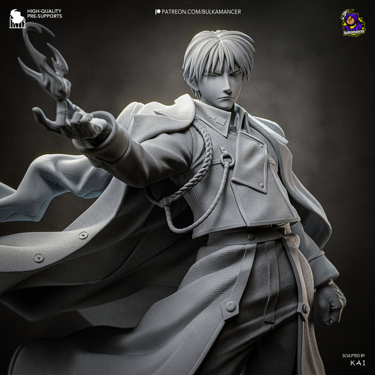 Roy Mustang resin figure