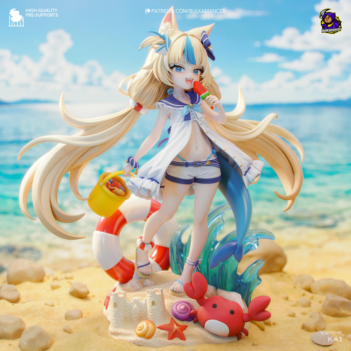 Sameko Saba resin figure