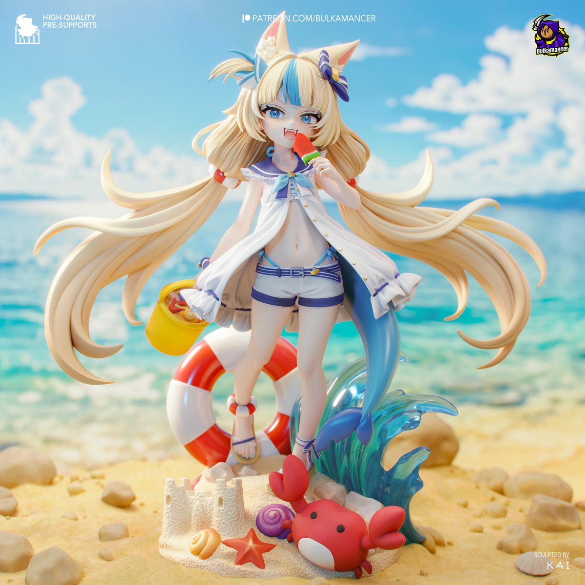 Sameko Saba resin figure